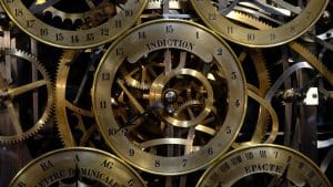 Rouages de l'horloge