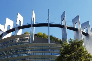 Extérieur du parlement européen